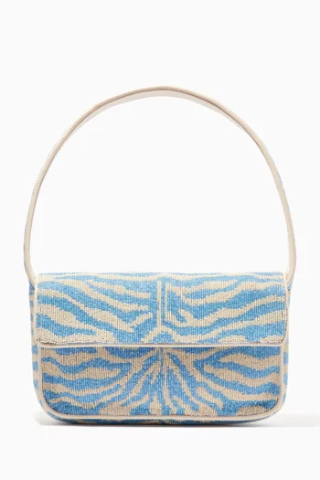 Tommy Beaded Shoulder Bag    