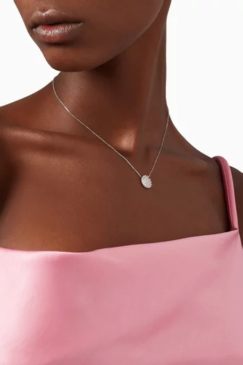 Baguette Crystal Necklace   