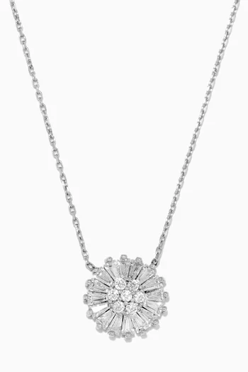 Baguette Crystal Necklace   