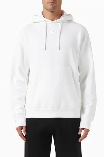 Embroidered Hoodie in Organic Cotton