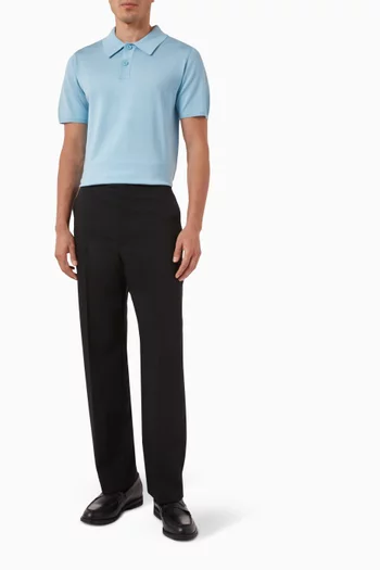 تي شيرت بولو منسوج