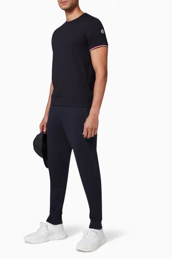 تي شيرت جيرسيه بحواف مخططة