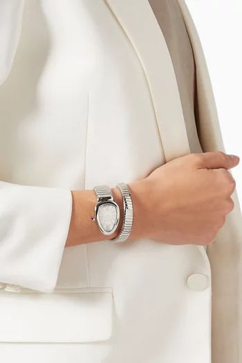 Serpenti Tubogas Watch in Stainless Steel