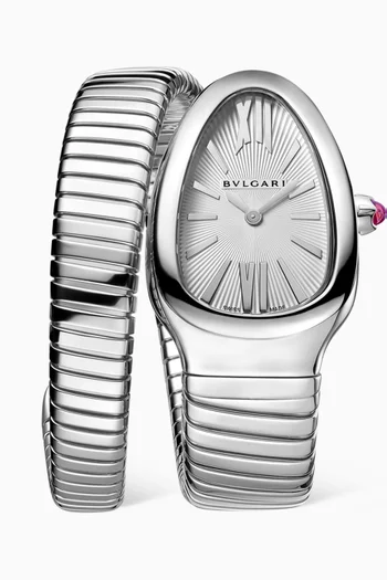 Serpenti Tubogas Watch in Stainless Steel