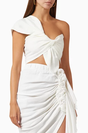 Sol One Shoulder Bandeau Top