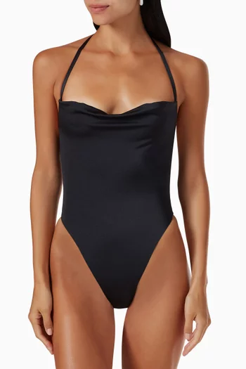 Swimsuit in Shiny Jersey