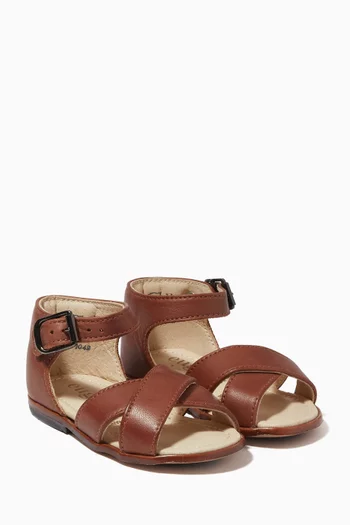 Athina Sandals in Leather 