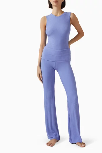 Soft Lounge Fold-over Pants