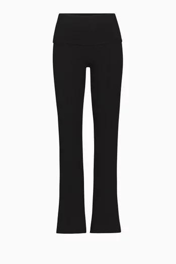 Soft Lounge Fold Over Pant 