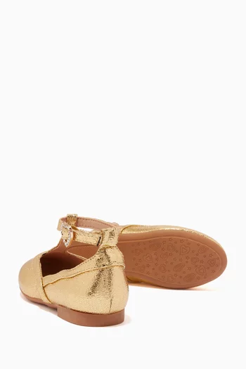 Ashley Metallic Sandals