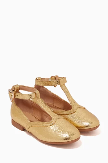 Ashley Metallic Sandals