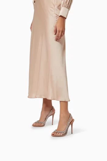 Temptation Slingback Sandals in Leather