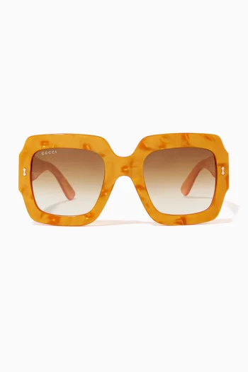 Square Sunglasses in Acetate    