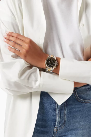 Everest Pavé Quartz Chronograph Watch, 42mm     