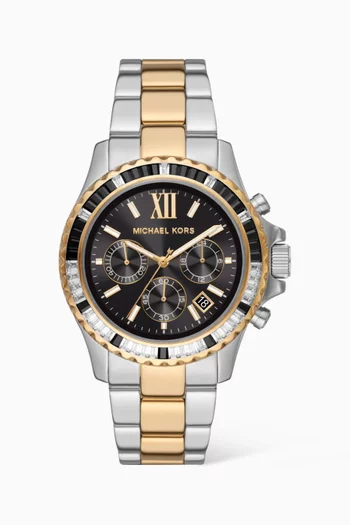 Everest Pavé Quartz Chronograph Watch, 42mm     