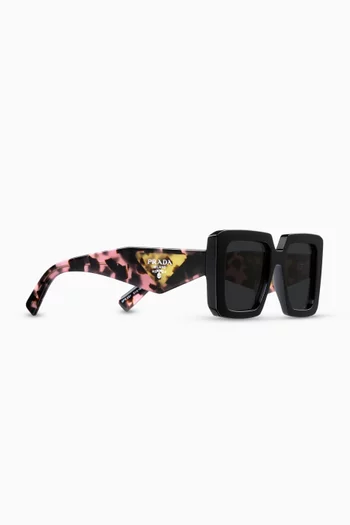 Square Sunglasses in Acetate 