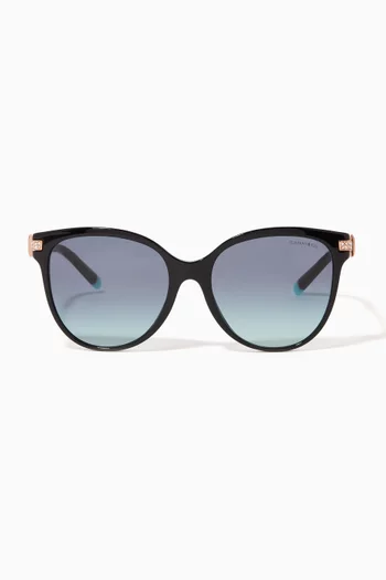 Tiffany T Sunglasses in Acetate  