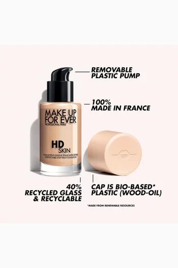 2Y36 Warm Honey HD Skin Foundation, 30ml    