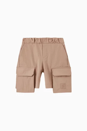 Gabardin Pocket Shorts in Cotton