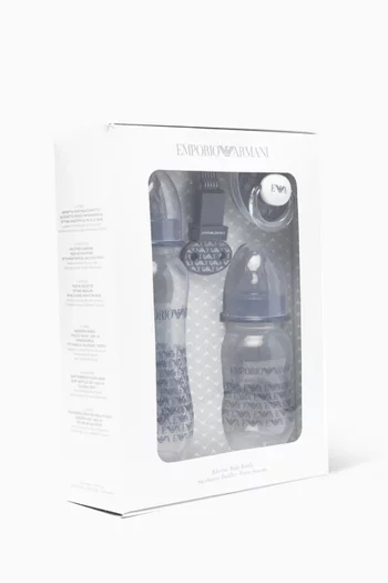 مجموعة زجاجات رضاعة ولهاية للرضع