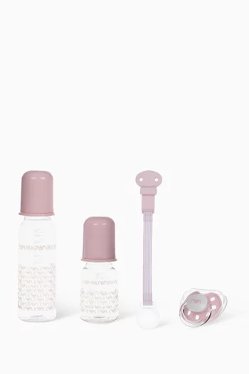 Infant Care Bottles & Pacifier Set  