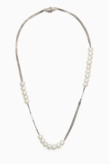 The Bella Necklace in Sterling Silver  