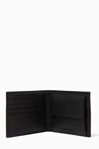Wallet & Card Holder Gift Set in Tumbled Leather 