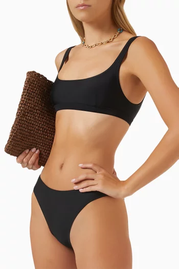 Nineties Crop Top in Recycled Nylon