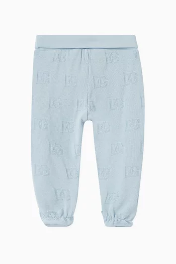Logo Pants in Cotton