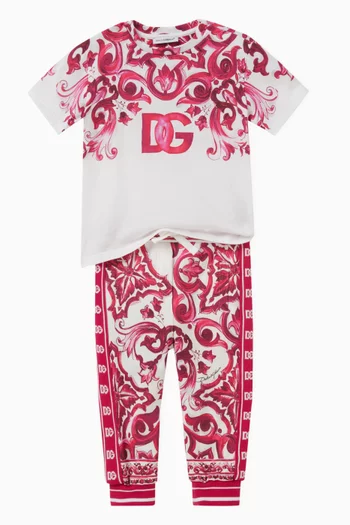 Maiolica Trackpants in Cotton