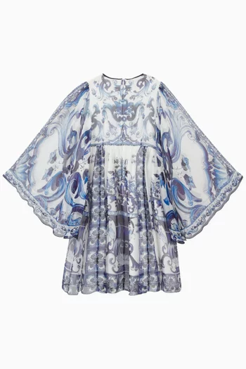Maiolica Dress in Silk