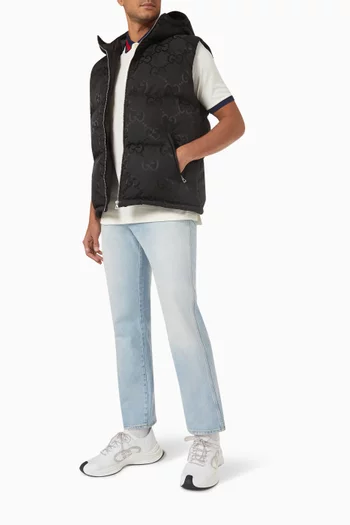 Vest in Padded Nylon