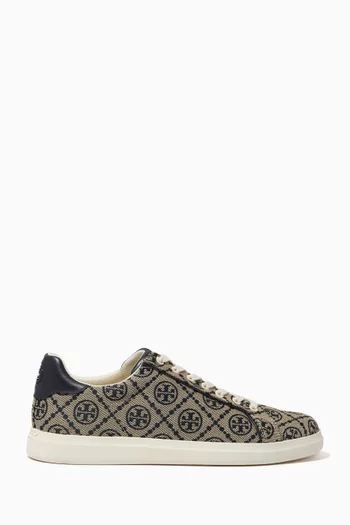 Howell Court Sneakers in T Monogram Jacquard  
