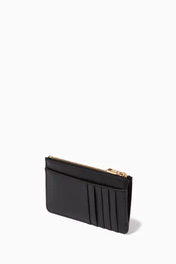 DG Logo Cardholder in Calfskin Leather