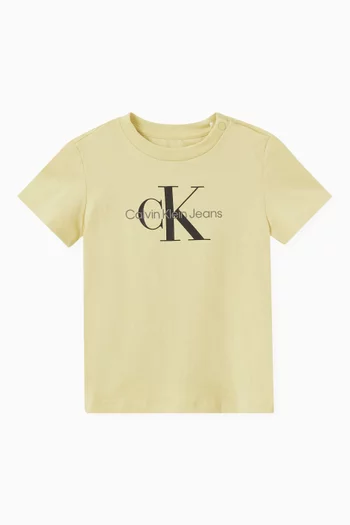 Logo T-shirt in Cotton Jersey