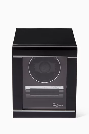 Formula Single Watch Winder in Lacquered Wood  