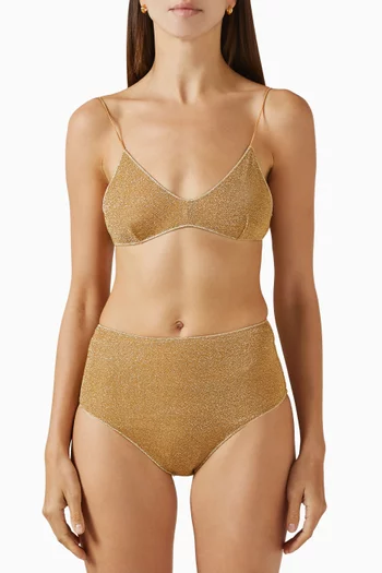 طقم بيكيني لوميير بخصر مرتفع لوركس