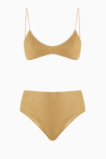 طقم بيكيني لوميير بخصر مرتفع لوركس