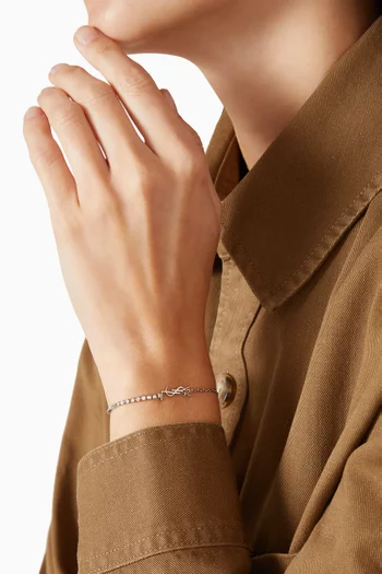 سوار أوبيوم مرصع بأحجار الراين معدن