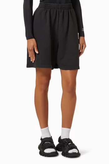 Logo Sweat Shorts in Cotton Fleece