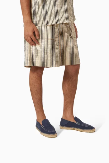 Traveler Loafer Espadrilles in Suede