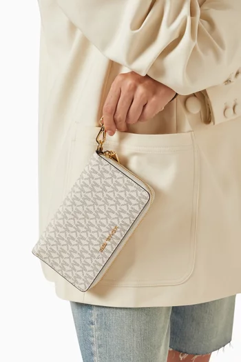 محفظة جت ست كبيرة قنب بشعار الماركة