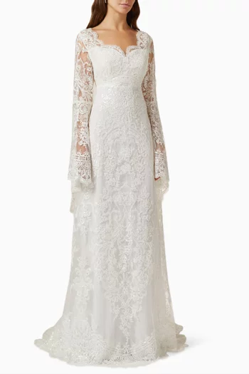 Seba Princess Wedding Dress in Lace  