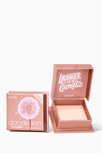 Dandelion Twinkle Soft Nude-Pink Highlighter Mini, 2.5g