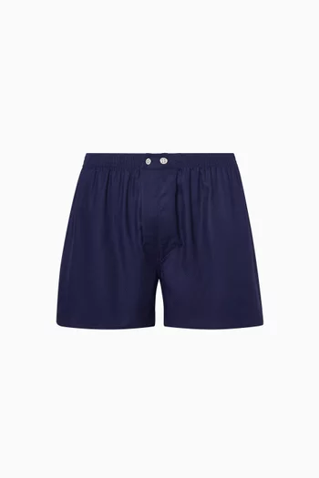 Lombard Boxer Shorts in Cotton Jacquard