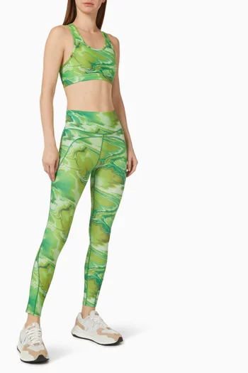 Rivet 7/8 Leggings in Recycled Stretch-jersey