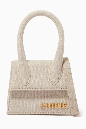 Le Chiquito Tote Bag in Linen Canvas