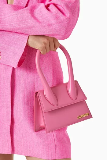 Le Chiquito Moyen Tote Bag in Smooth Leather