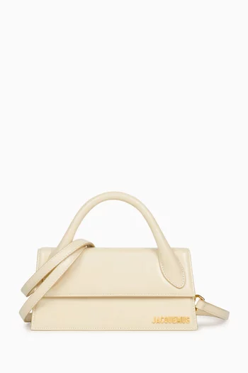 حقيبة يد لو تشيكيتو طويلة جلد ناعم