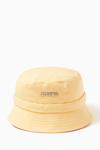 Le Bob Gadjo Bucket Hat in Cotton-canvas